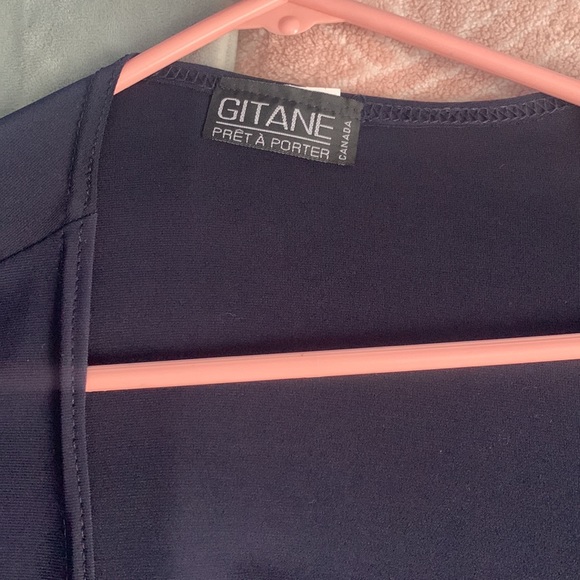 Lightweight spandex tie up cardigan size Lrg - Picture 2 of 2